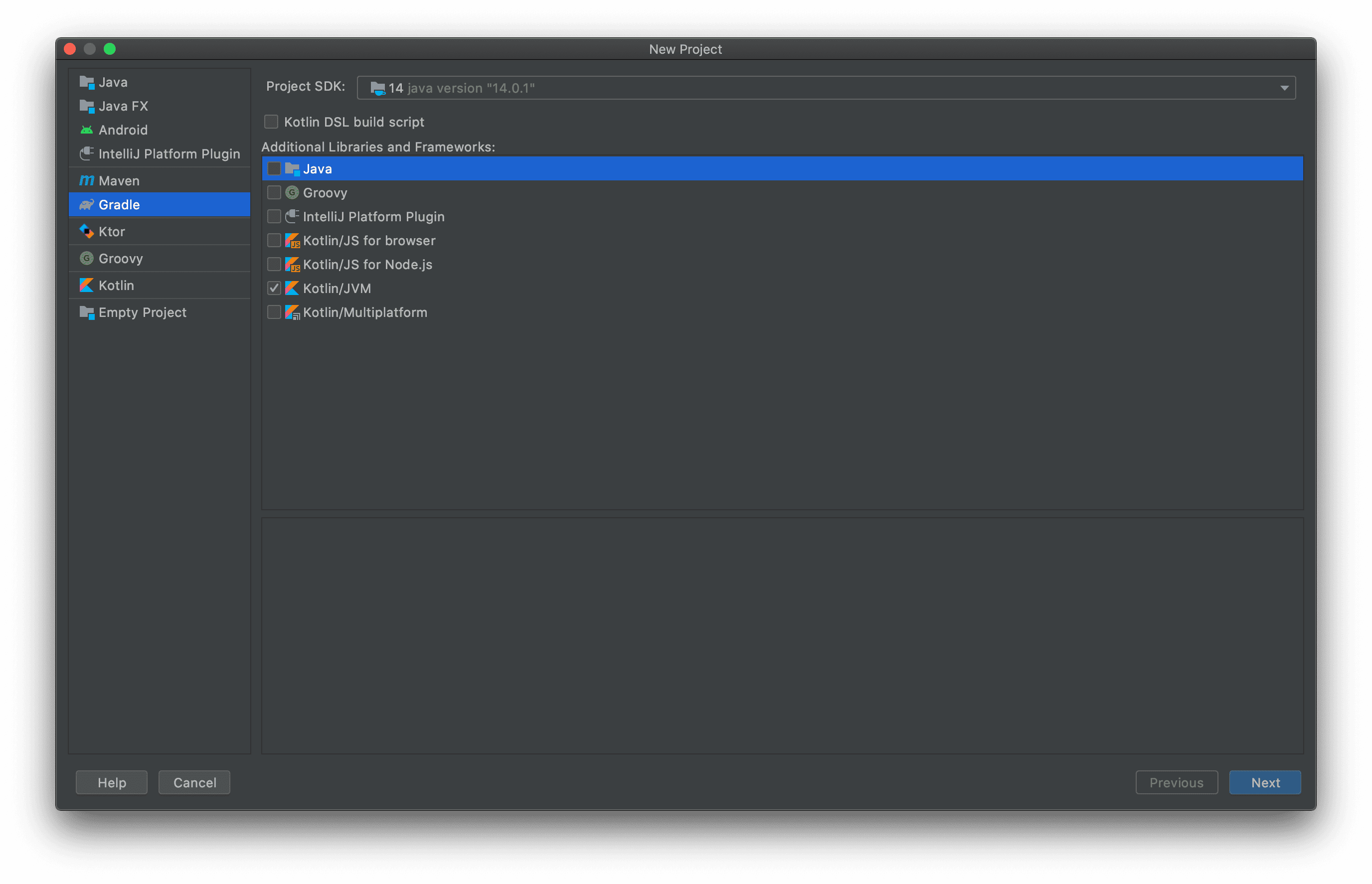Initial with intelliJ