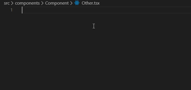 React用のスニペット、Otherバージョン